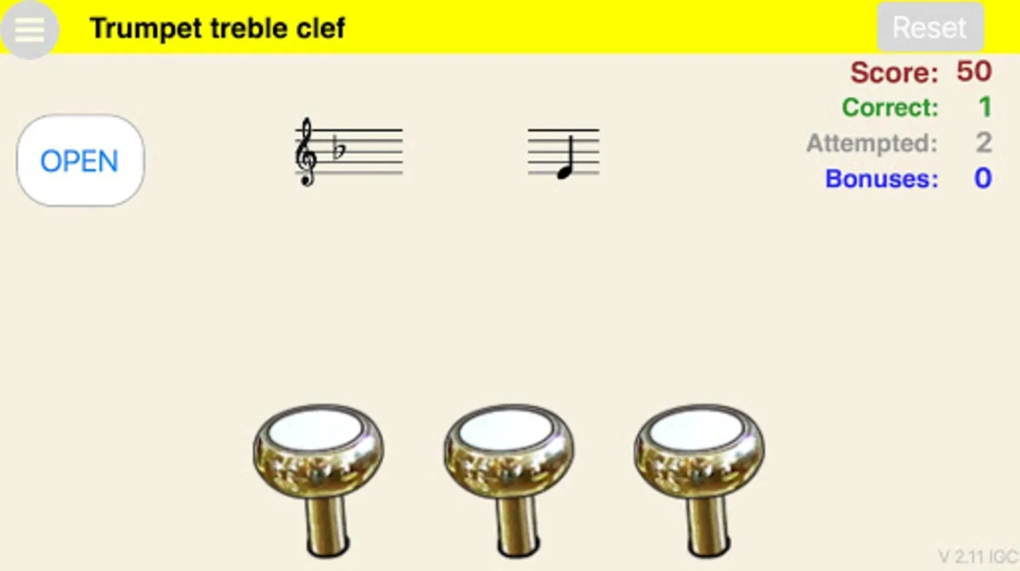 BrassUp! for Android - Master Brass Instrument Fingerings