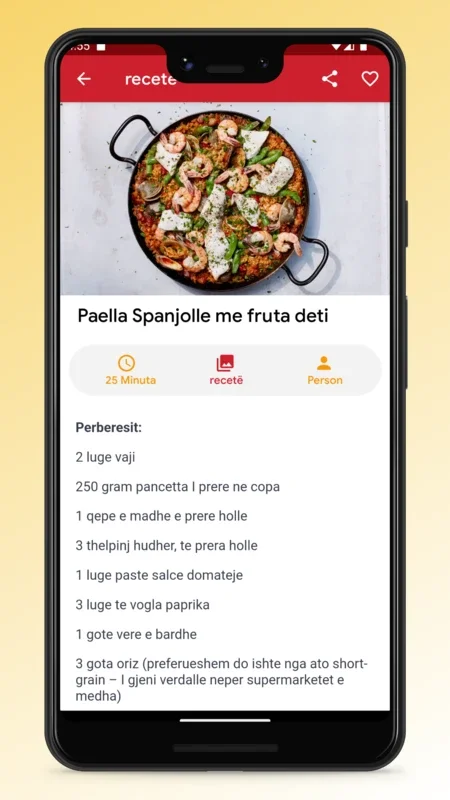 Albanian Food Recipes App for Android - Culinary Delight