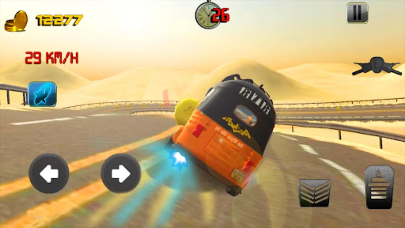 Real Tuk Racing for Android - Thrilling Three-Wheel Stunt Game