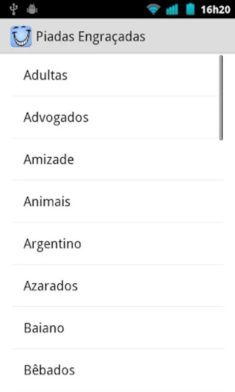 Piadas Engraçadas for Android - Hilarious Jokes App