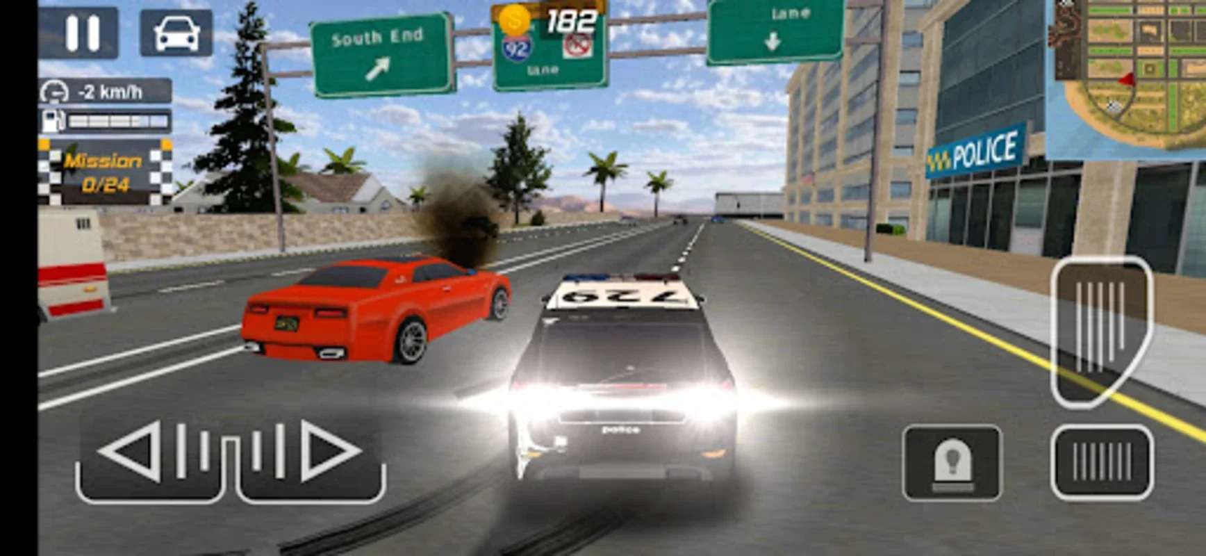 Drift Driving: Police Car for Android - Thrilling Race Game