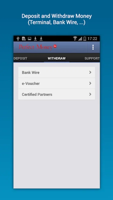 Perfect Money Android App: Secure Mobile Financial Management