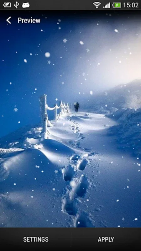 Snowfall Live Wallpaper for Android - Decorate Your Screen with Winter Magic