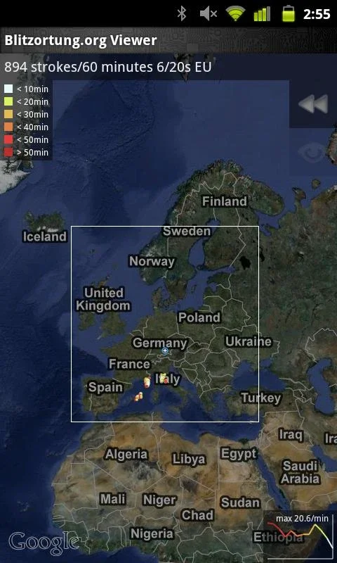 Blitzortung Lightning Monitor for Android: Real-Time Lightning Tracking