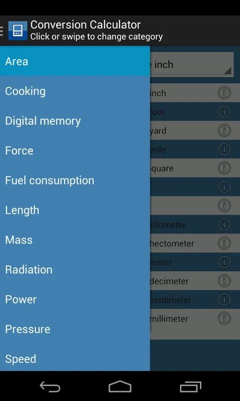 Conversion Calculator for Android: Efficient Conversion Tool