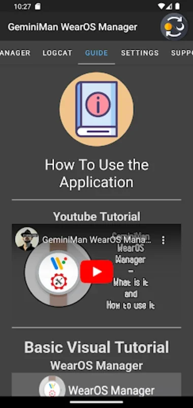 GeminiMan WearOS Manager for Android - Manage Your Wear OS Watch