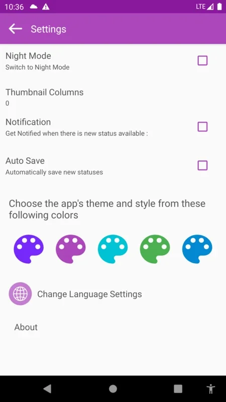 app status whatsapp for Android: Diverse Status Updates