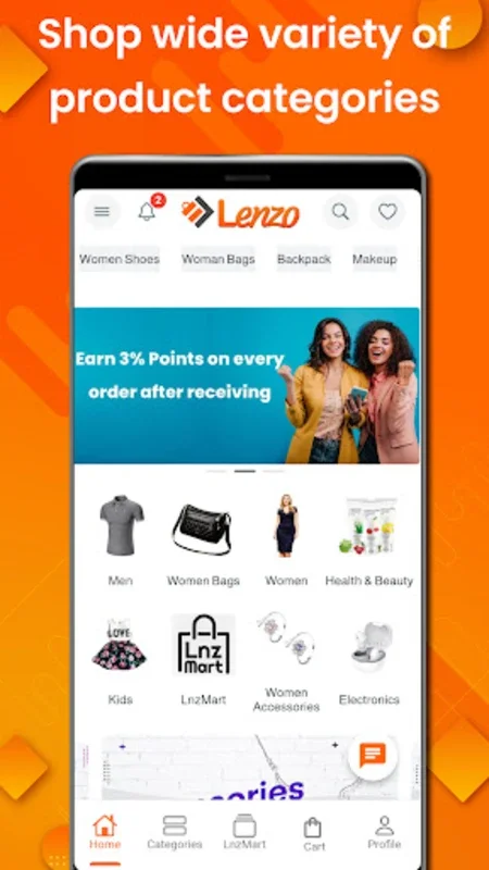 Lenzo - Sudan Online Shopping for Android: Convenient & Secure