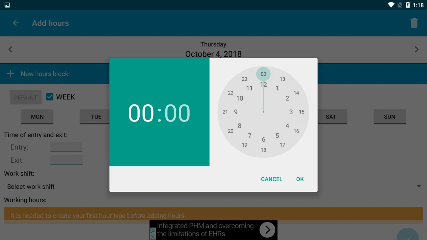 Control de Horas for Android: Master Time Management