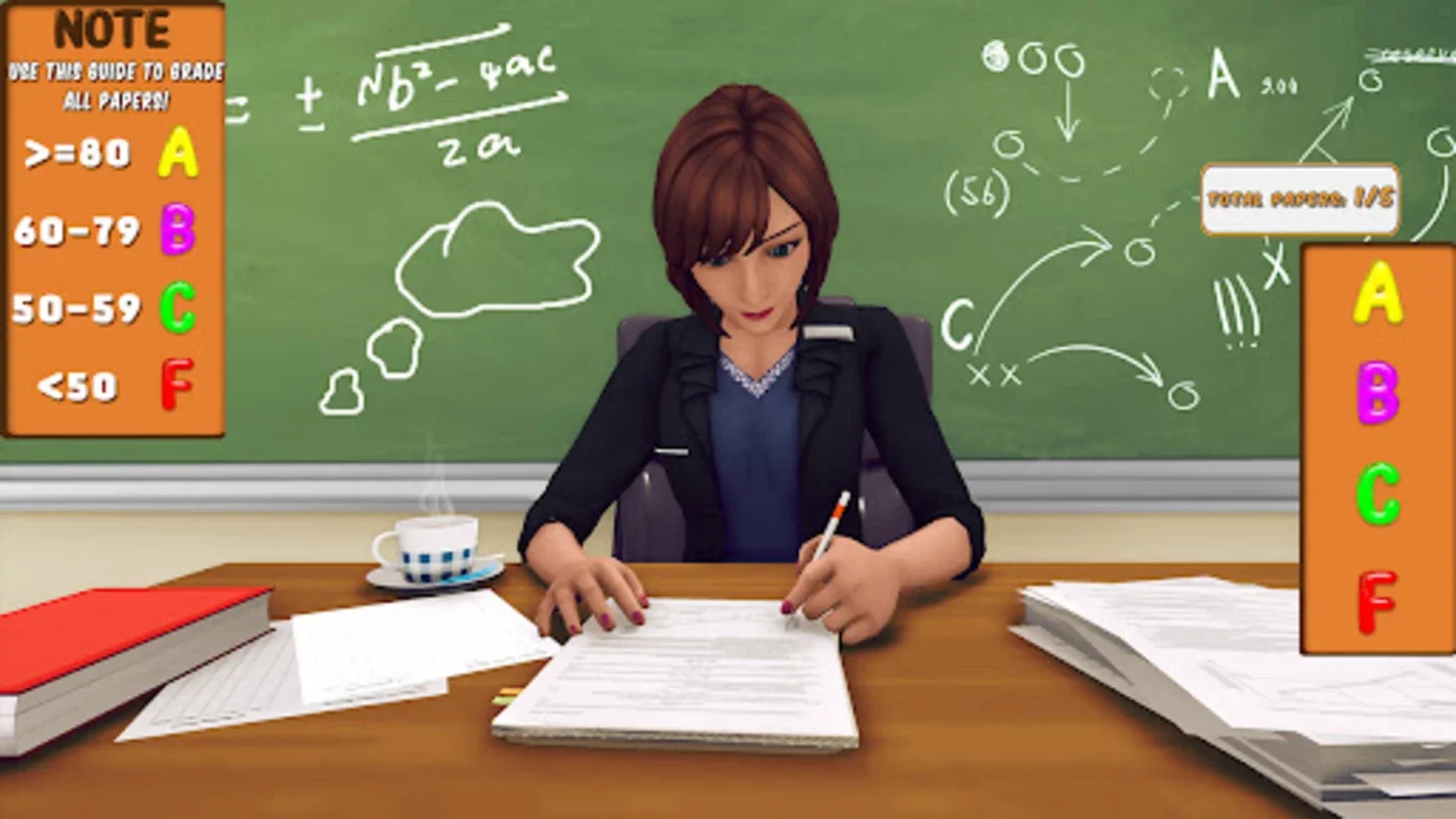 High School Teacher Simulator for Android - An Educational App