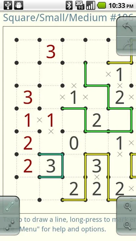 Slitherlink for Android: Versatile Puzzle Grids