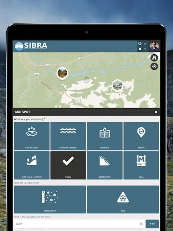 SIBRA | SPOTTERON for Android: Facilitating Geology Engagement