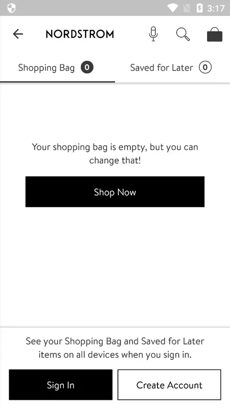 Nordstrom App for Android - Shop Fashion Freely