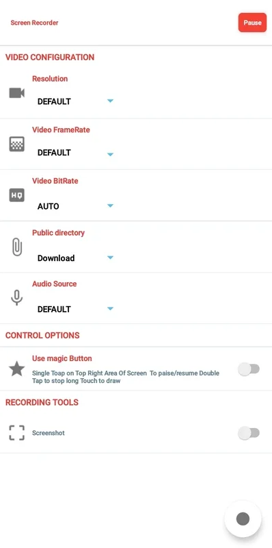 Screen Recorder - مسجل الشاشة for Android: Seamless Recording