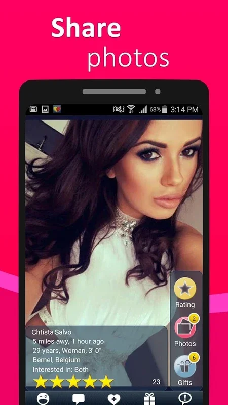 Meet24 for Android: Flirt, Chat, and Date Easily