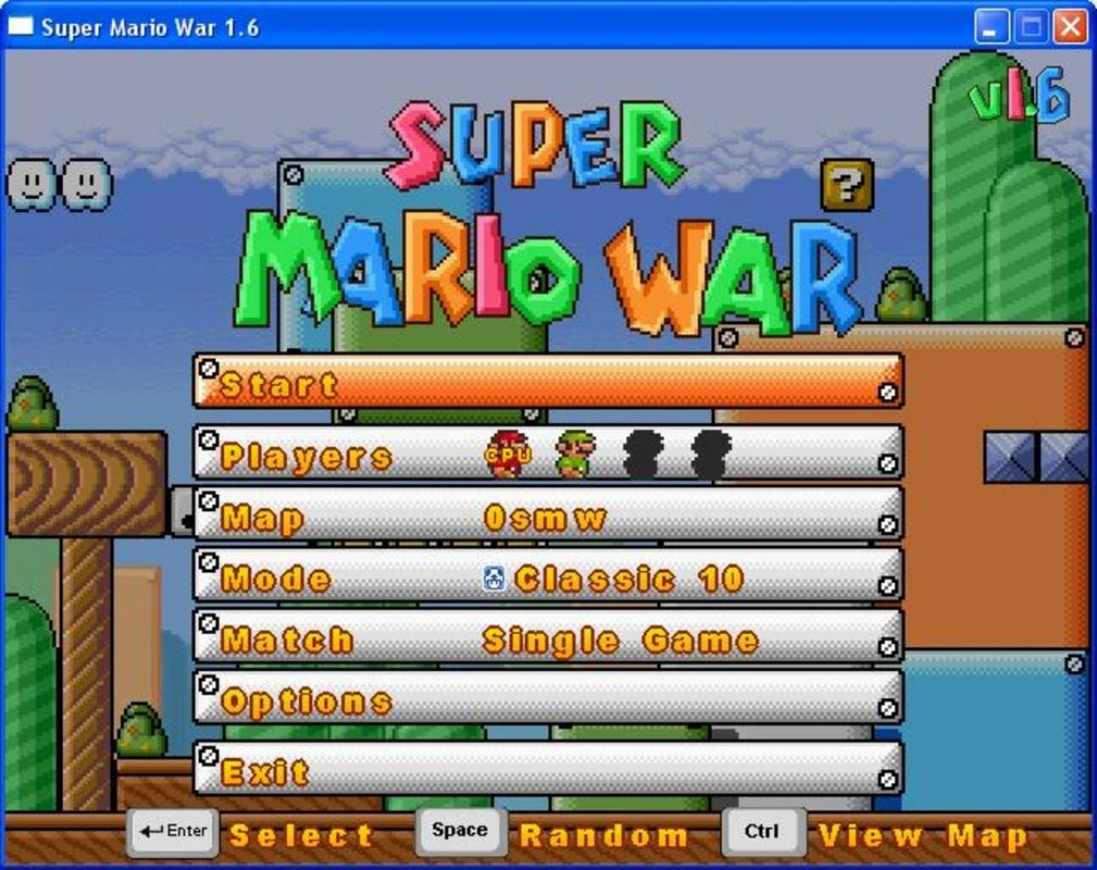 Super Mario War for Windows - Mario Battles Mario