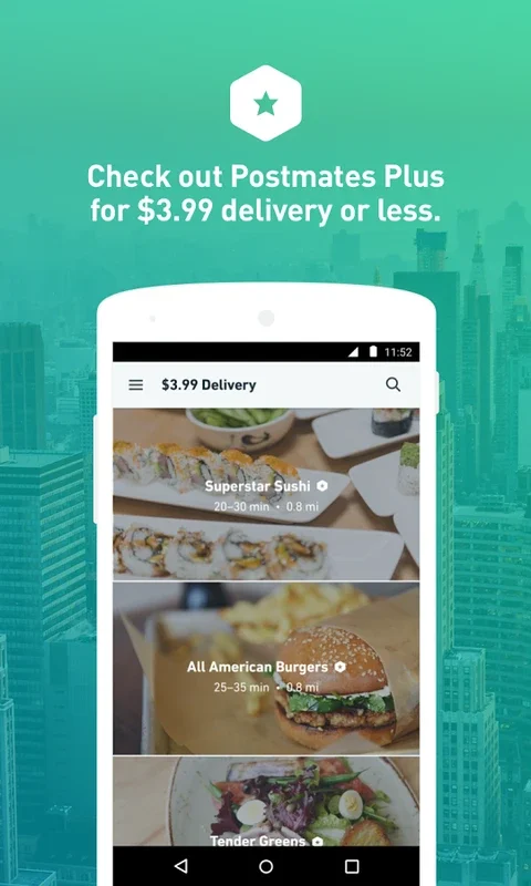 Postmates for Android: Convenient Delivery at Your Fingertips