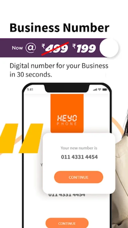 Heyo: Smart Business Number for Android - Manage Business Calls Easily