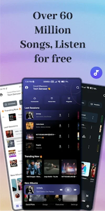 ViaMusic Offline Music Player for Android - Stream & Download Music