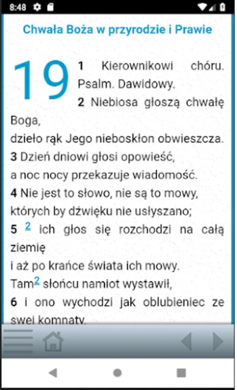 Namiot Spotkania for Android - Explore Scripture Randomly