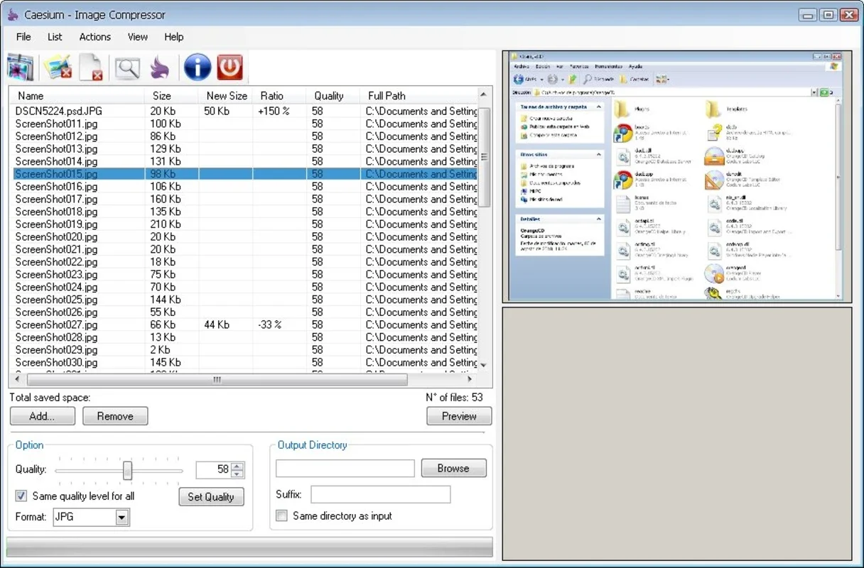 Caesium Image Compressor for Mac - No Download Required