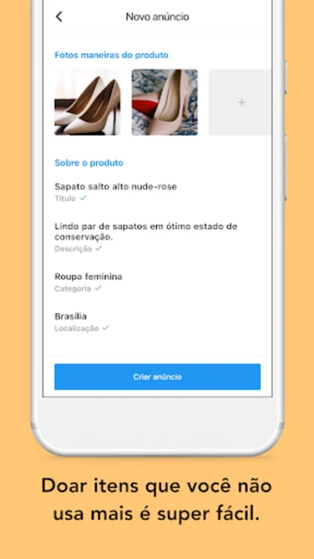 Alguém Quer? for Android - Sustainable Fashion Swap Platform