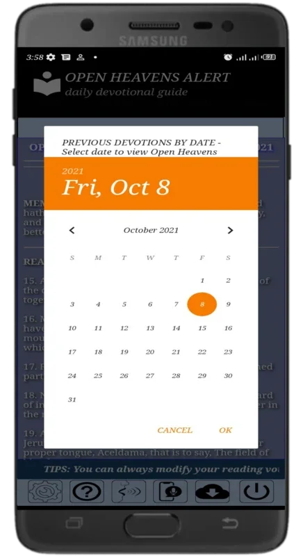 Open Heavens Alert: Your Daily Devotion Companion for Android