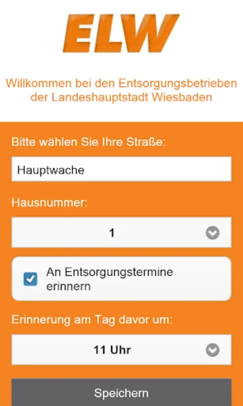 ELW-Abfallkalender for Android - Manage Wiesbaden Waste Schedules