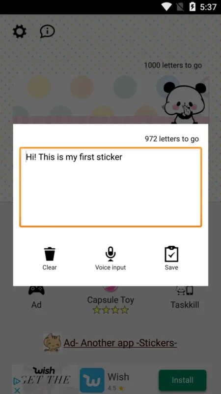 Sticky Note Mochimochi Panda for Android: Organize with Cuteness