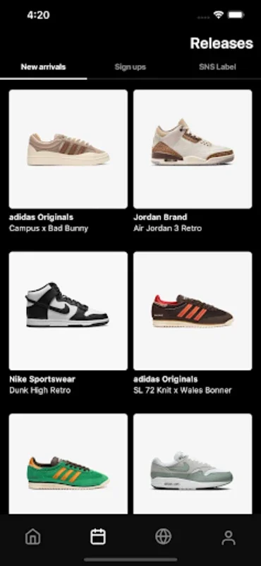 SNS for Android - A Sneaker Enthusiast's Paradise