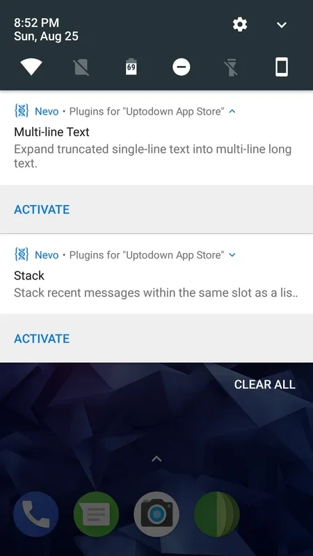 Nevolution for Android - Customize Notifications