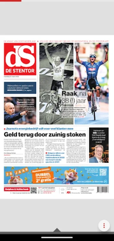 De Stentor - Digitale krant for Android: Comprehensive News