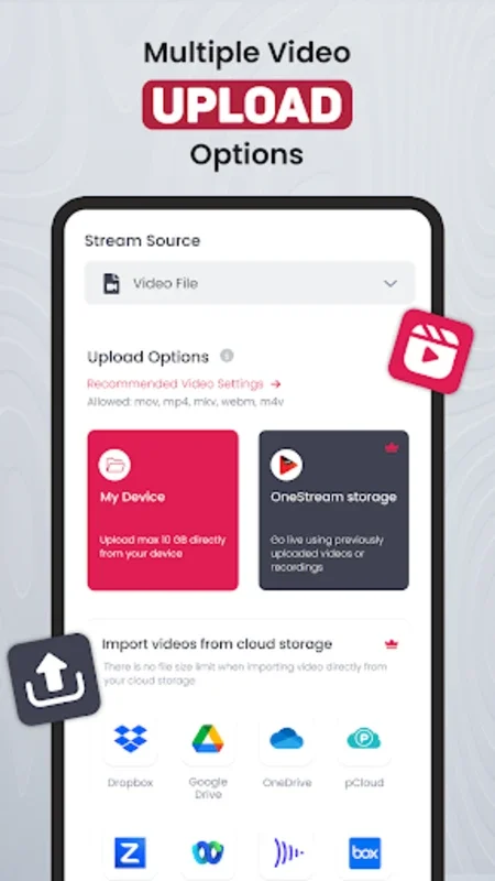 OneStream Live for Android - Stream and Schedule with Ease