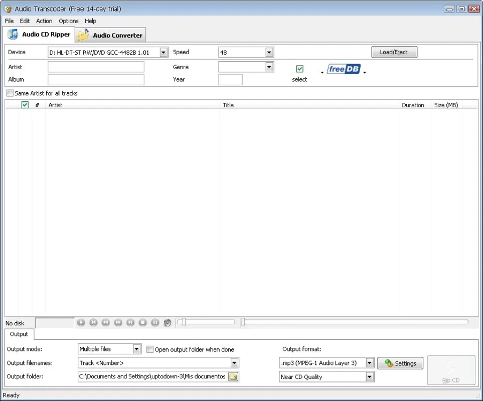 Audio Transcoder for Windows - Versatile Audio Conversion