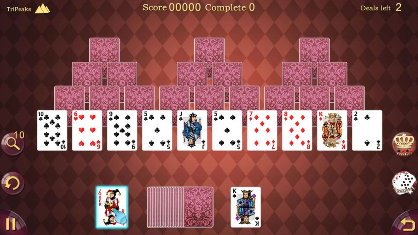 TriPeaks Solitaire for Android - Engaging Card Game