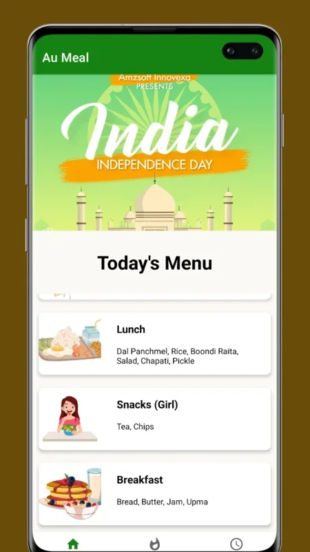 Aumeal for Android - Manage Your College Mess Easily