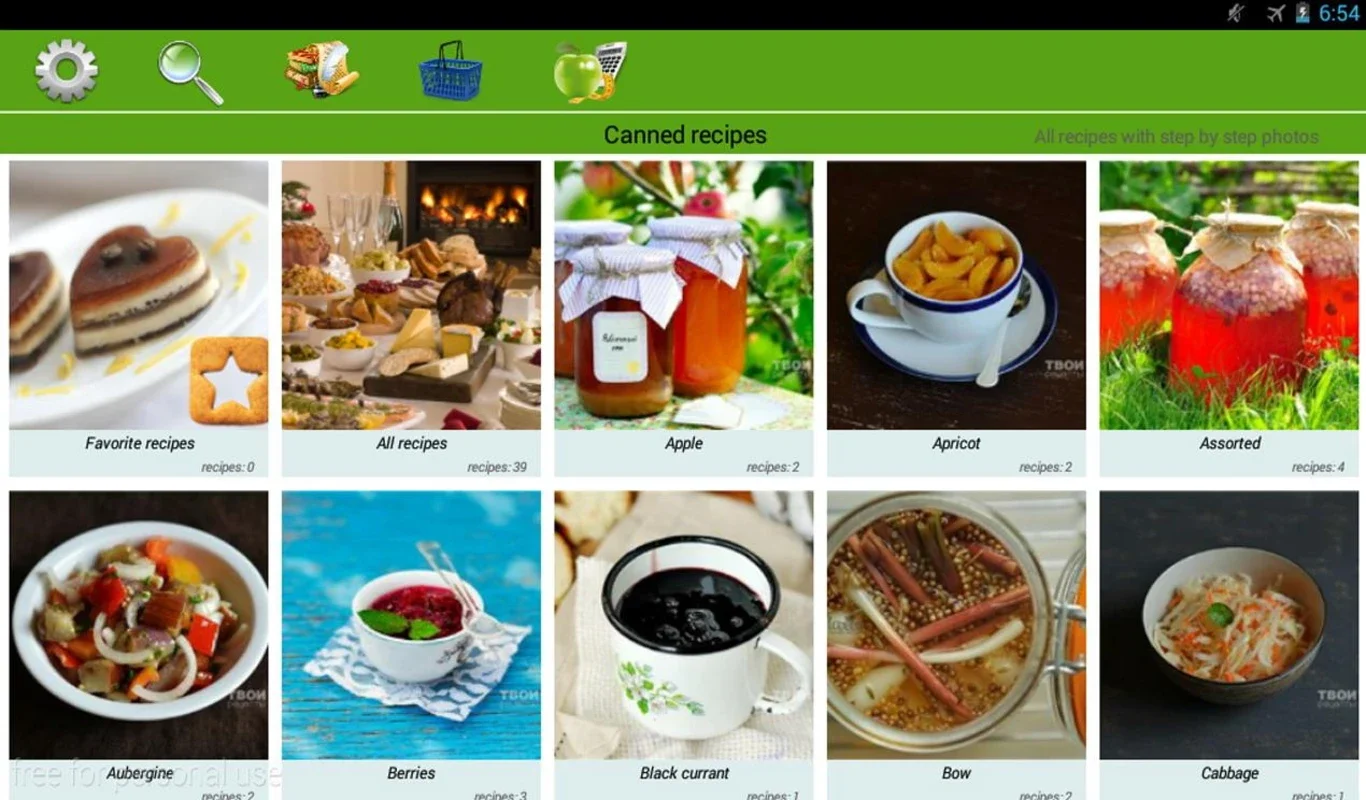 Canned Recipes for Android: Diverse Culinary Delights