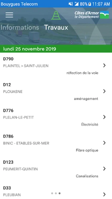 Inforoutes22 for Android: Valuable Route Info App