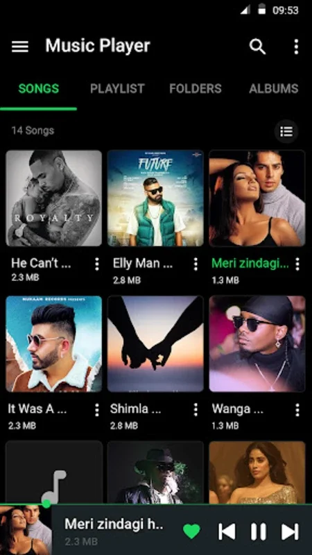 Music Player - MP3 Player App for Android - No Downloading from AppHuts