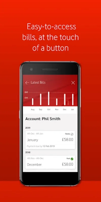 My Vodafone (UK) for Android - Manage Mobile Services Easily