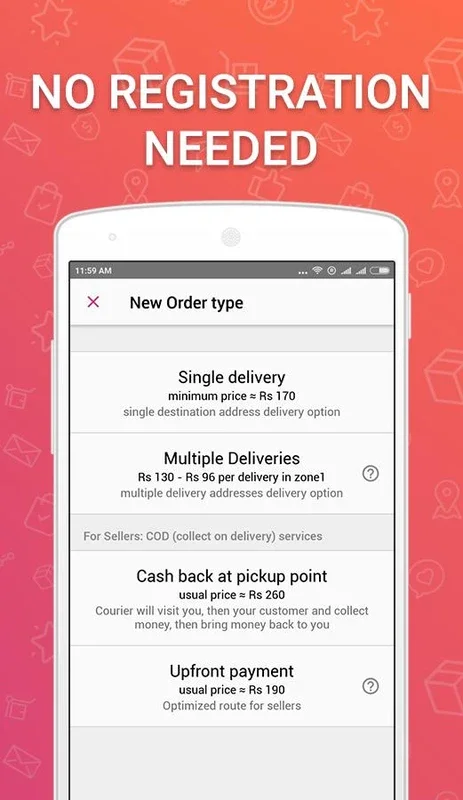 Wefast — Courier Delivery Service for Android: Fast & Convenient