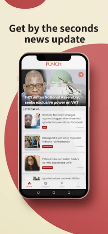 Punch News for Android: Personalized News Alerts