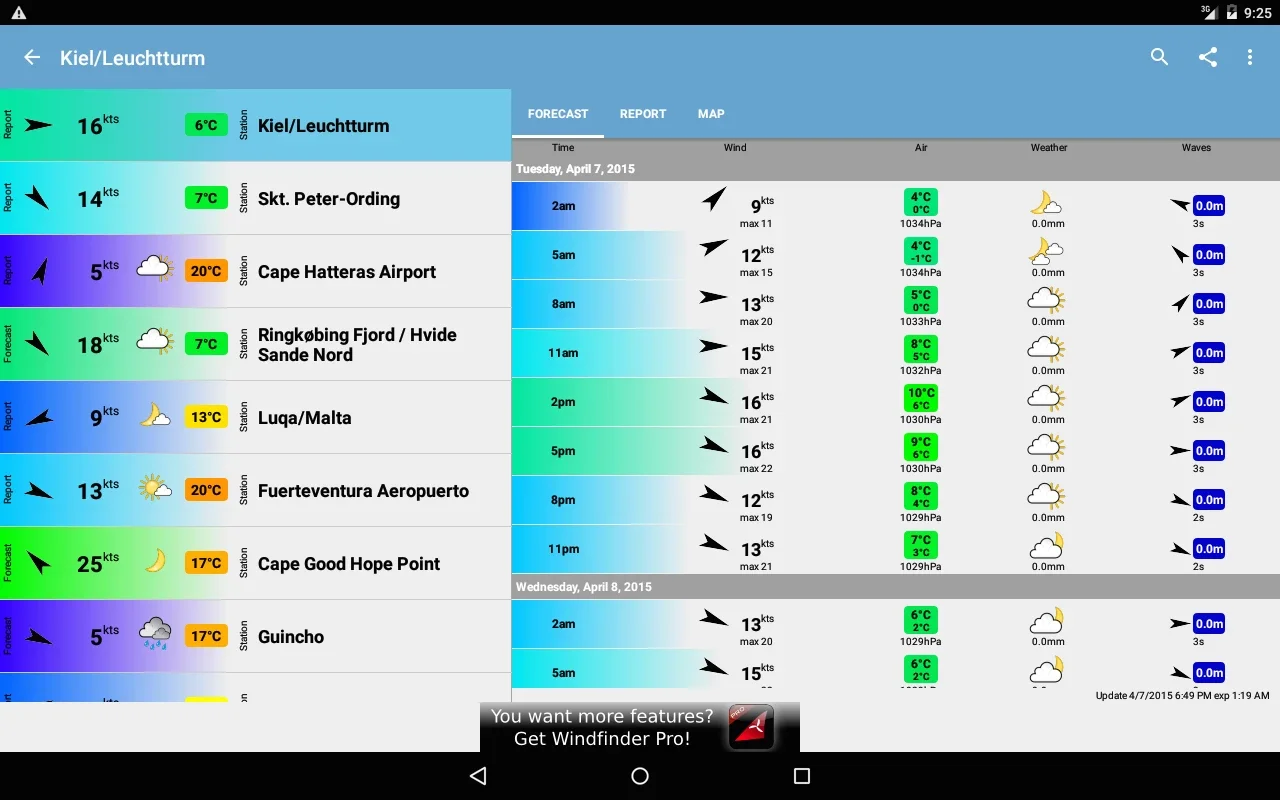 Windfinder for Android - Get Real-Time Weather Info