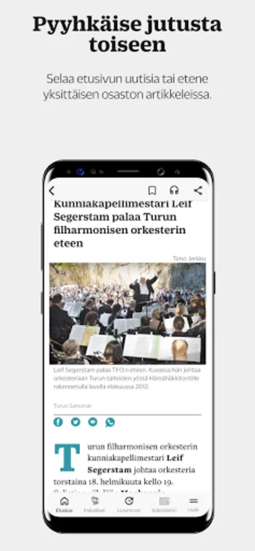 Turun Sanomat for Android: Your Source for Local and Global News