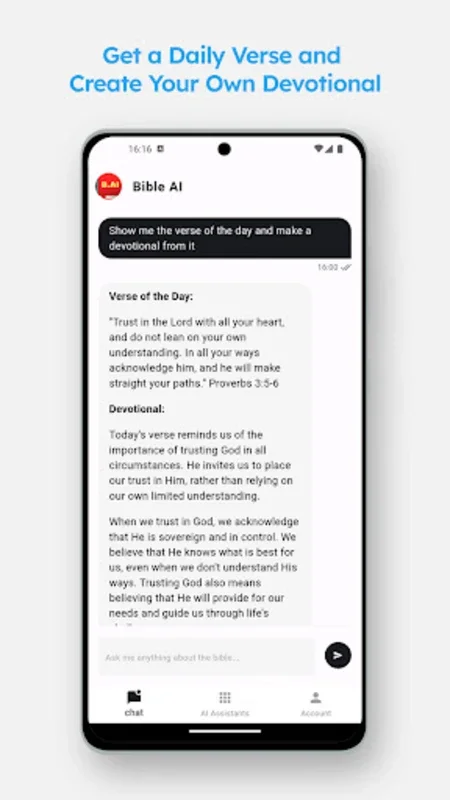 Bible AI for Android - Transform Your Biblical Studies