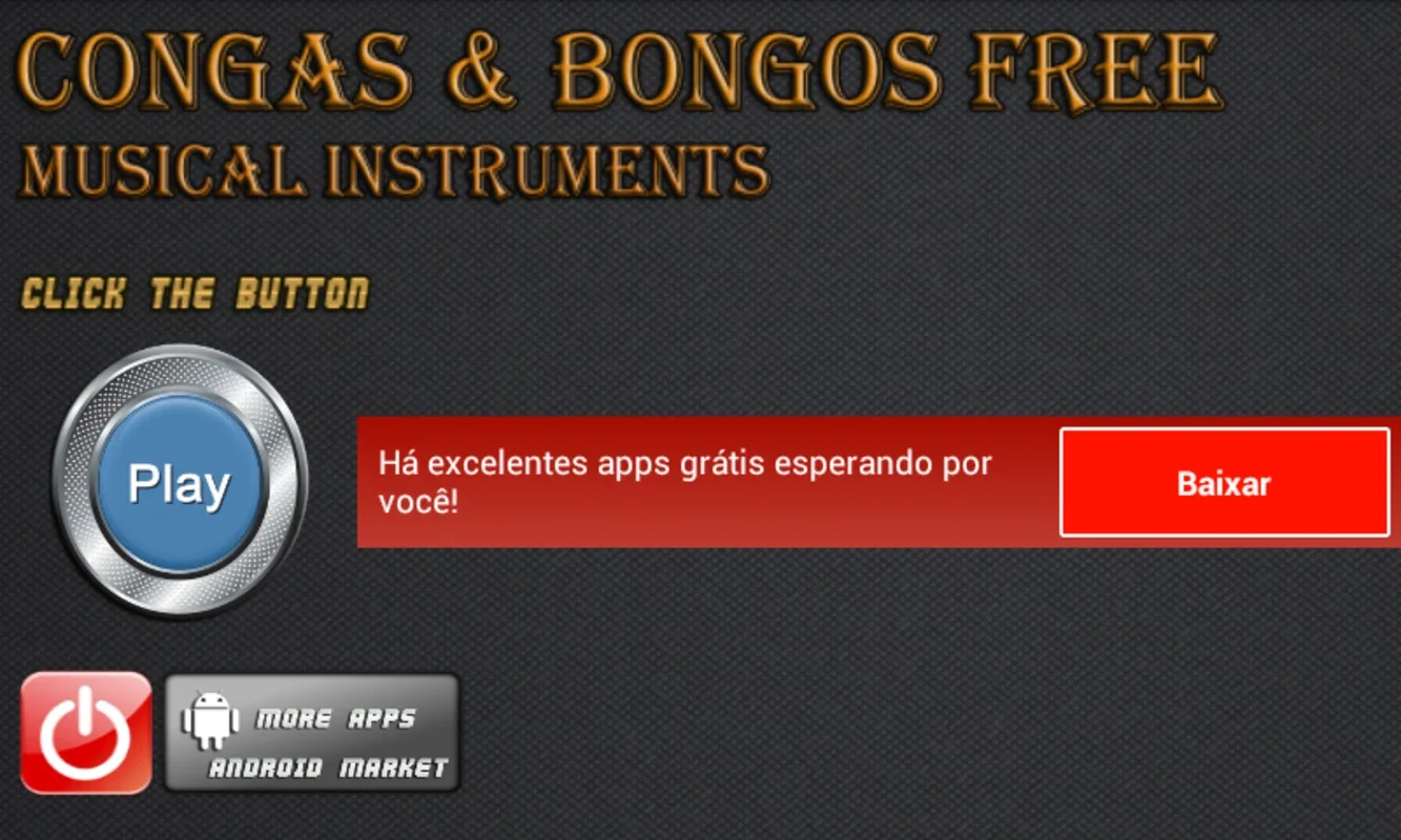 Congas e Bongos for Android - Fun Drumming App