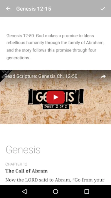 Read Scripture for Android - Enrich Your Bible Reading