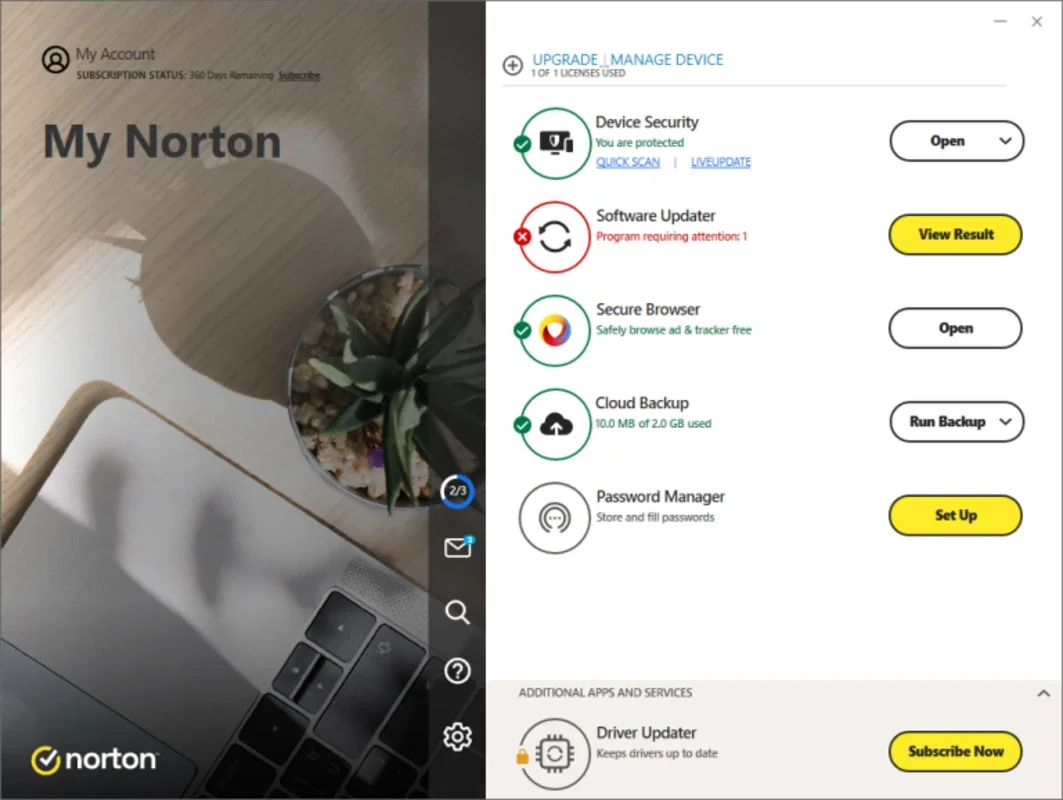 Norton Antivirus: Robust Windows PC Protection