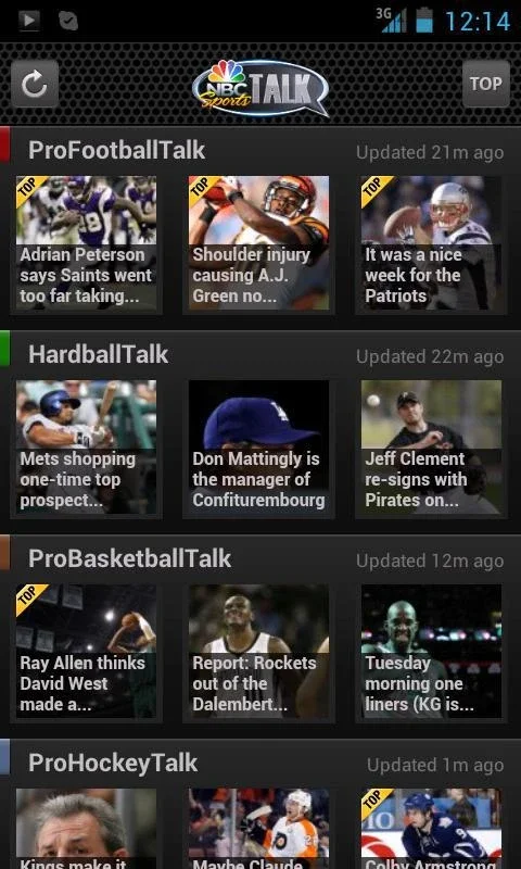 NBC Sports Talk for Android: Comprehensive Sports Hub