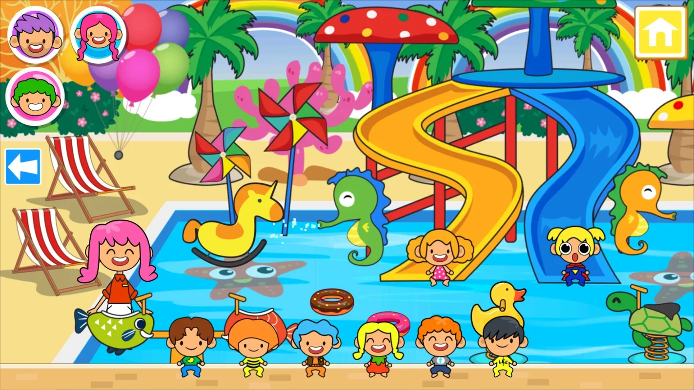 My Pretend Summer Waterpark for Android - Fun Waterpark Experience